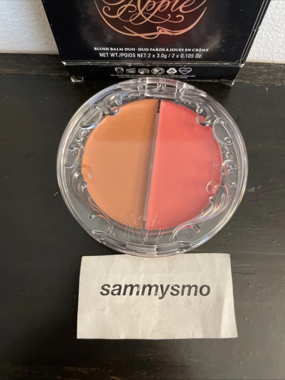 KVD Beauty Good Apple Blush Balm Duo, Elusive Orchard 30, 0.21 oz
